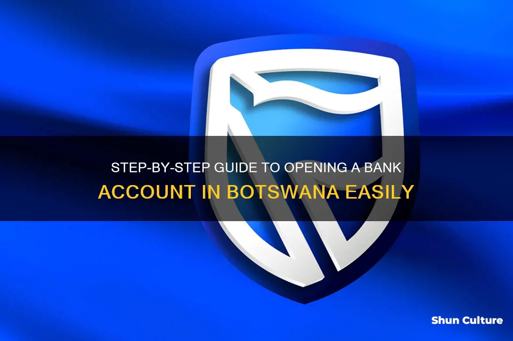 how can I open a bank account in botswana