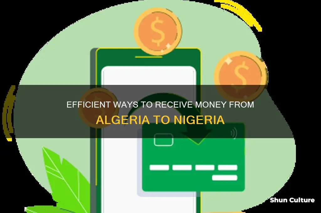 how can I receive money from algeria to nigeria