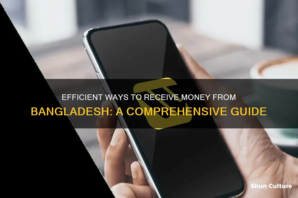 how can I receive money from bangladesh