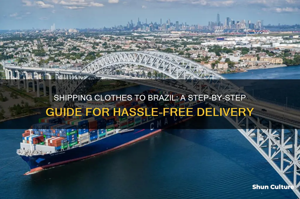 how can I send clothes to brazil
