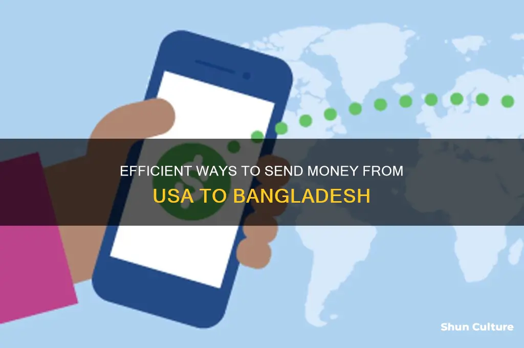 how can I send money from usa to bangladesh