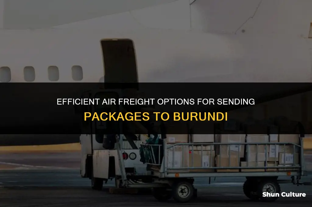 how can I send package in burundi by airplane company