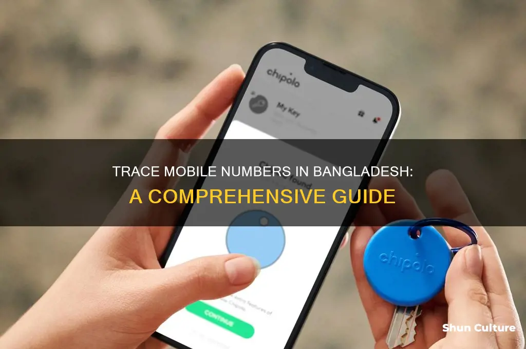 how can I trace a mobile number in bangladesh