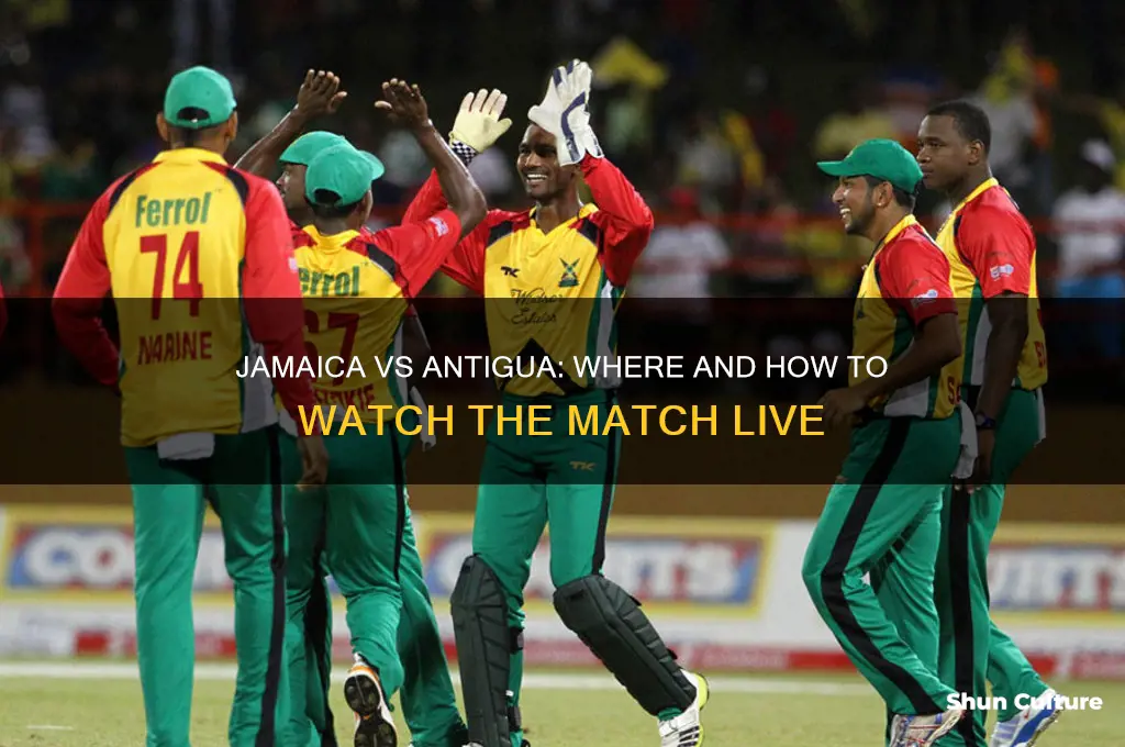 how can I watch jamaica vs antigua