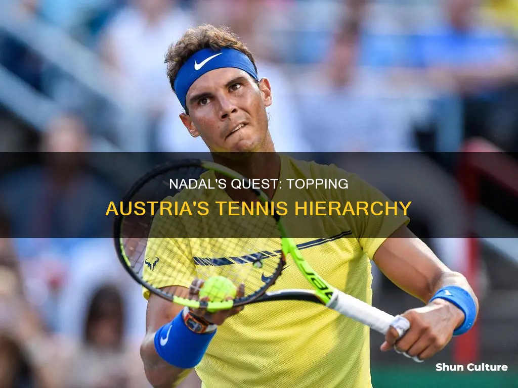 how can nadal become number 1 austria