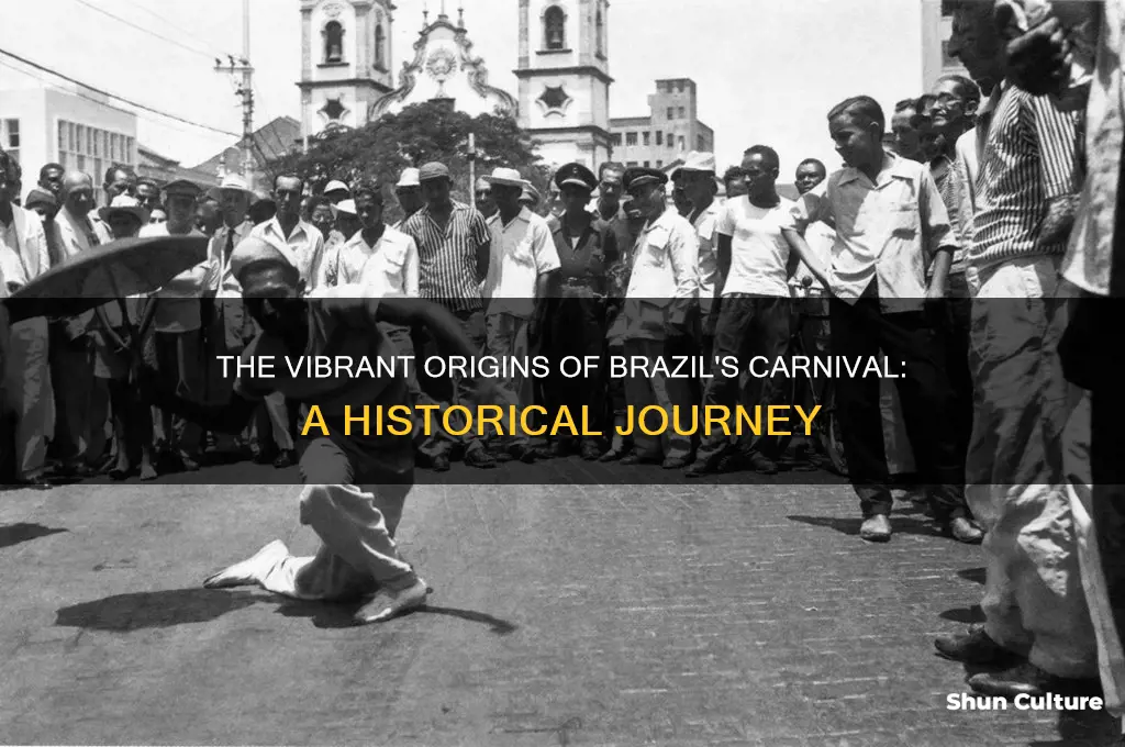 how carnival in brazil started