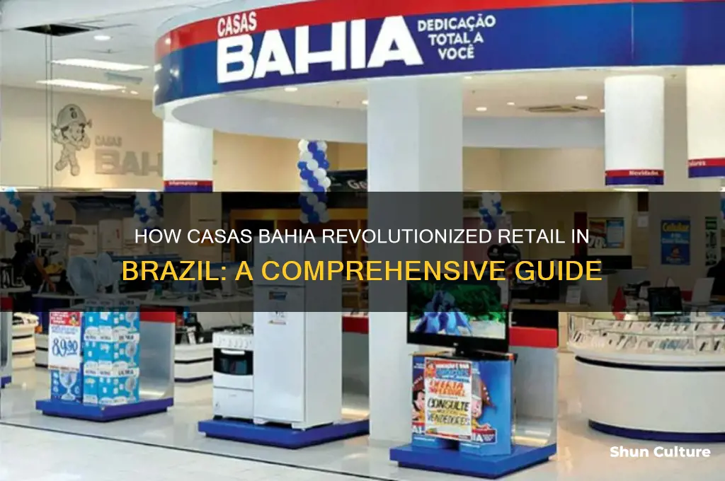 how casas bahia works in brazil