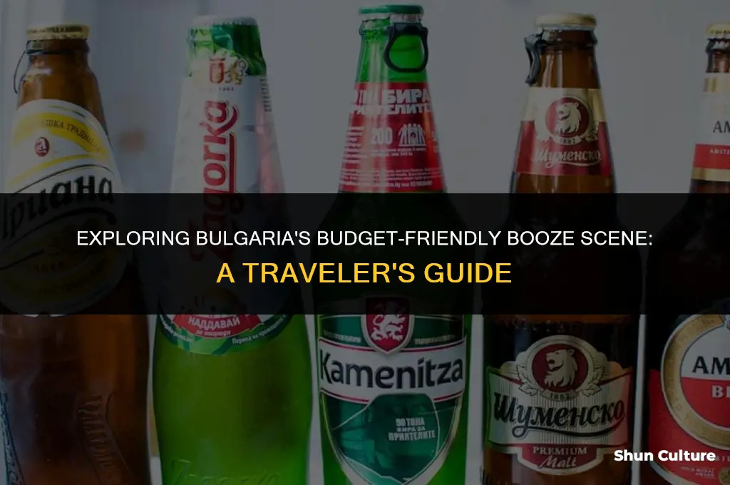how cheap is alcohol in bulgaria