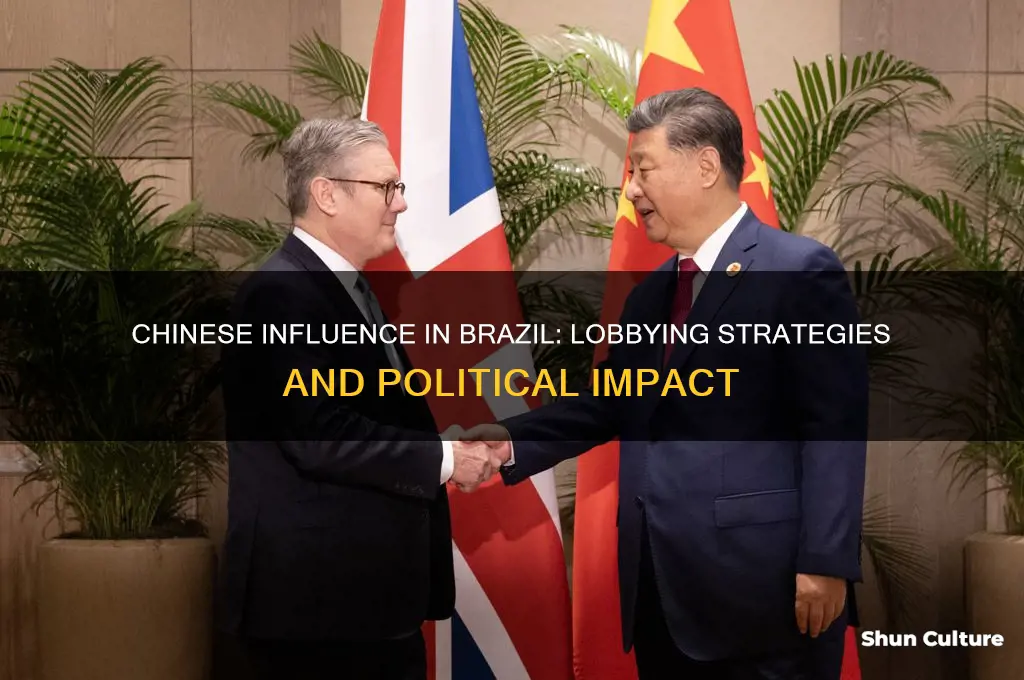 how chinese lobby in brazil politics