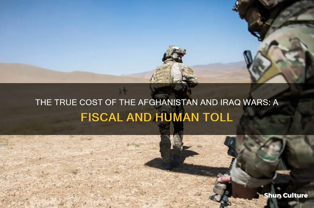 how close is afghanistan and iraq wars cost