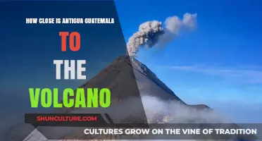 Antigua Guatemala's Proximity to the Majestic Volcán de Agua