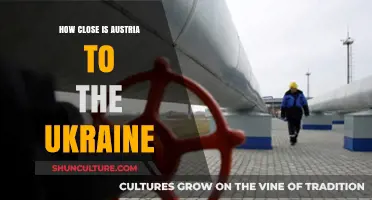 A Journey's Distance: Exploring Austria's Proximity to Ukraine