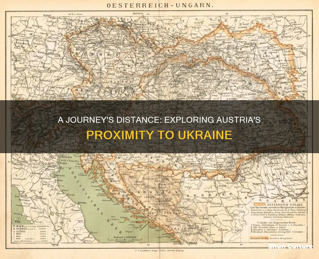 how close is austria to the ukraine