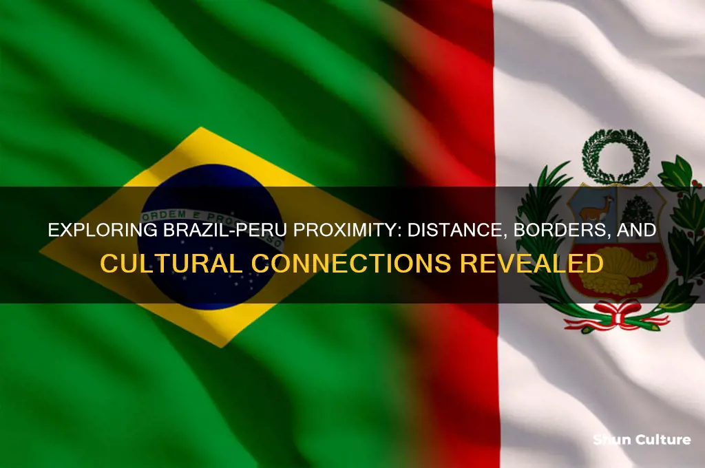 how close is brazil to peru