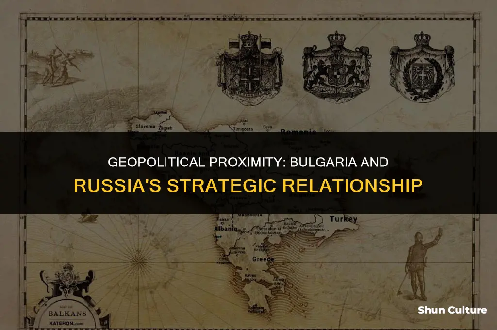 how close is bulgaria to russia