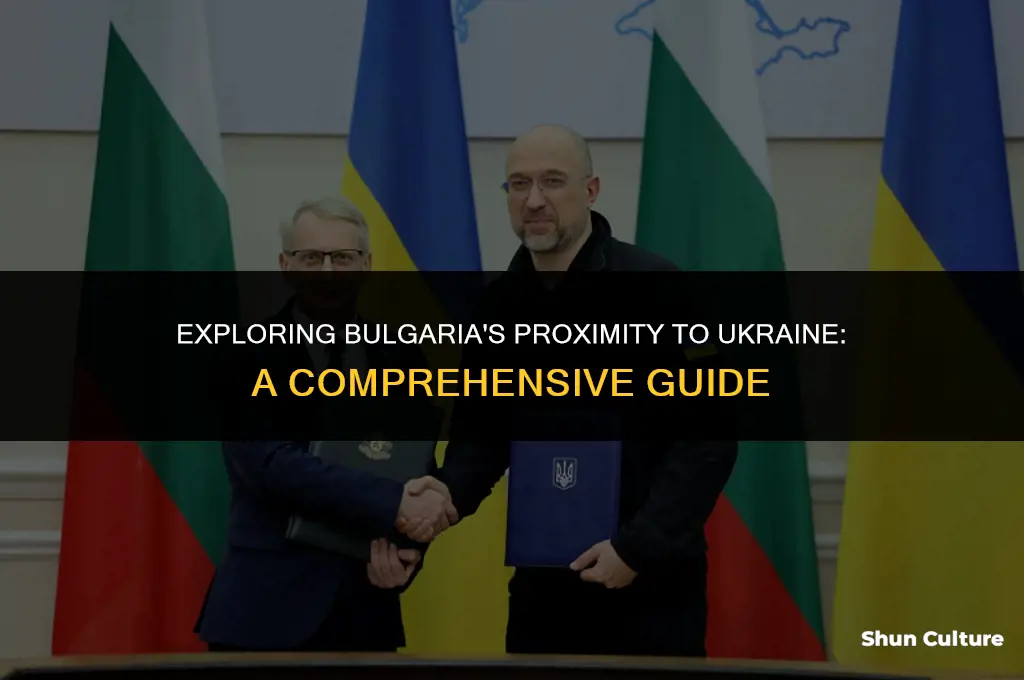 how close is bulgaria to ukraine