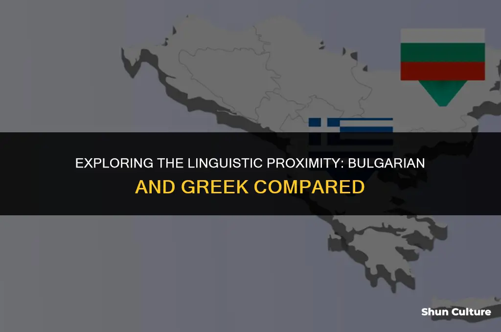 how close is bulgarian to greek