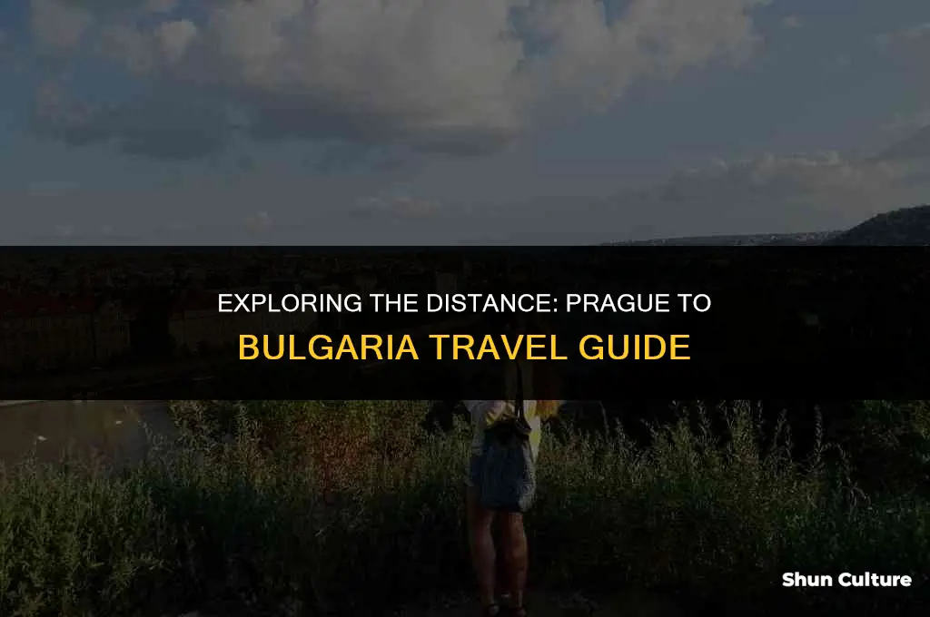 how close is prauge to bulgaria