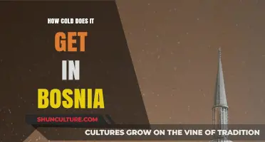 Bosnia's Winter Chill: Exploring the Country's Lowest Temperatures
