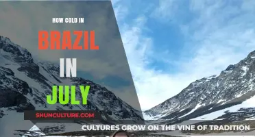 July Temperatures in Brazil: Exploring the Country's Winter Chill