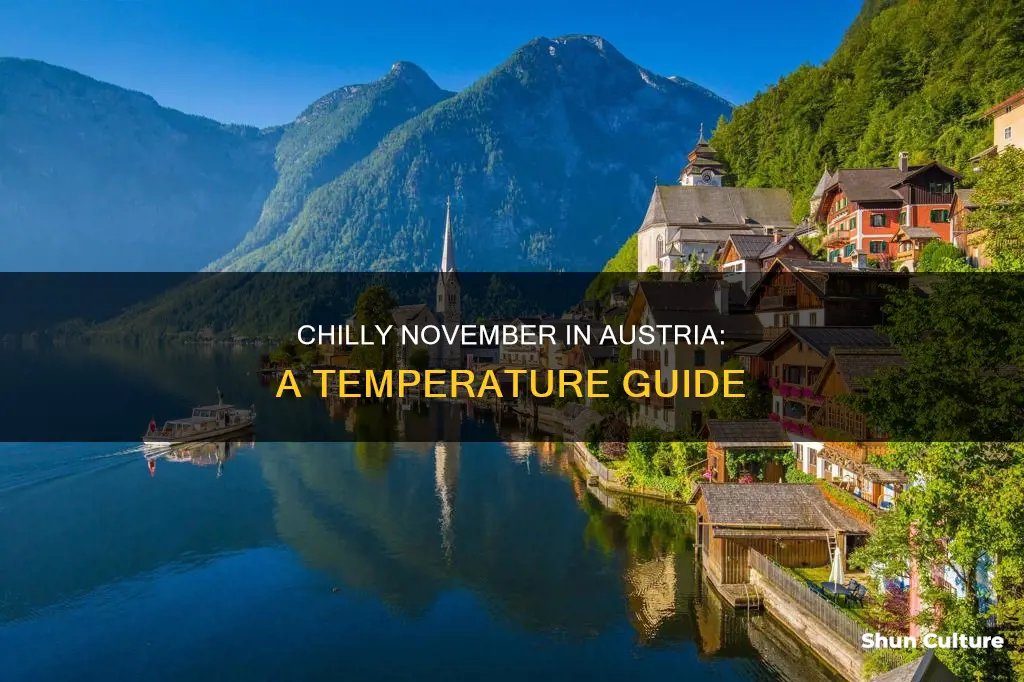 how cold is austria in november