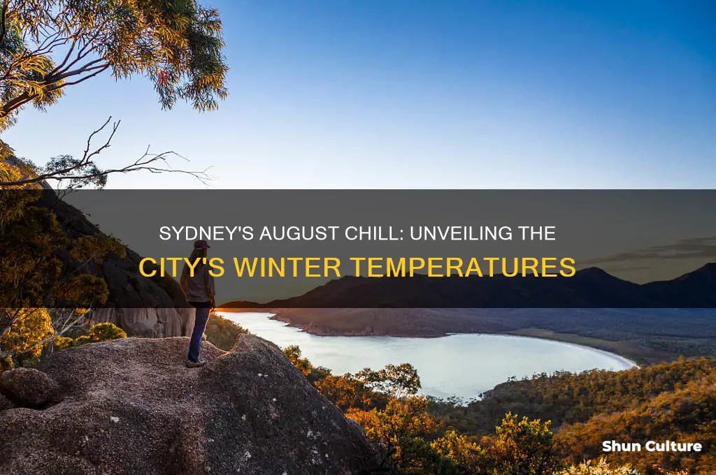 how cold is it in august in sydney australia