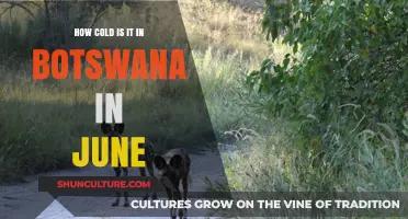 June in Botswana: Exploring the Chilly Temperatures and Weather Patterns