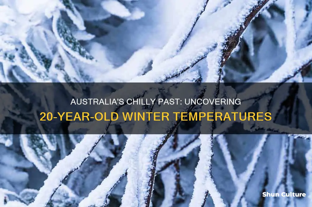how cold was it in australia 20 years ago