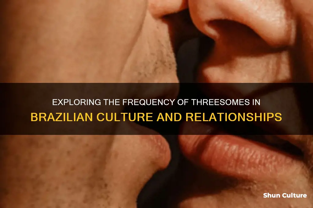 how common are 3somes in brazil