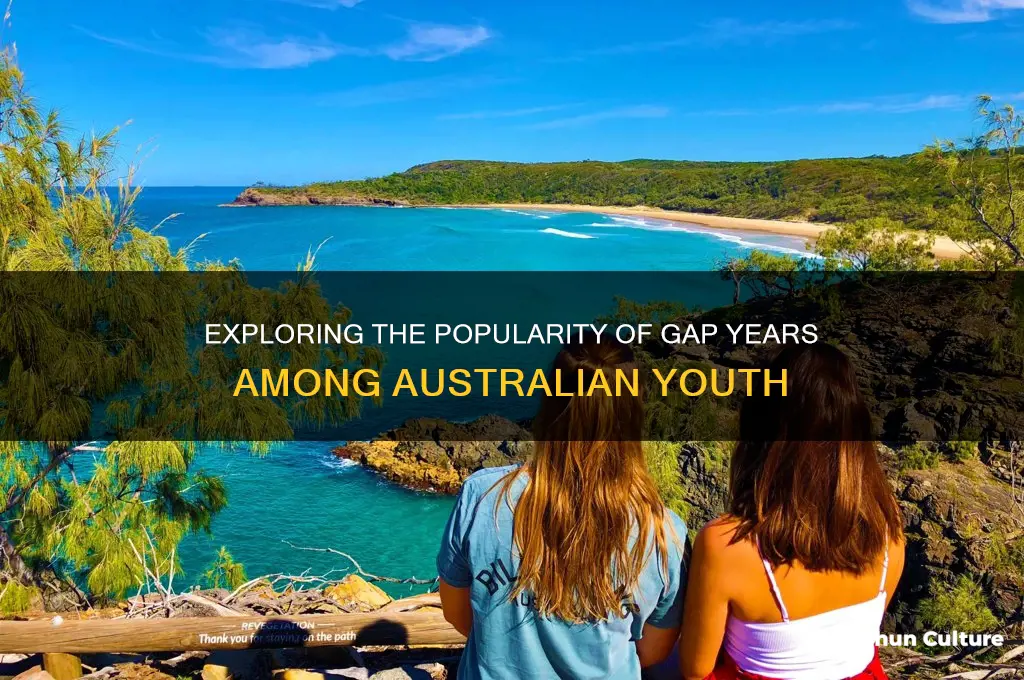 how common are gap years in australia