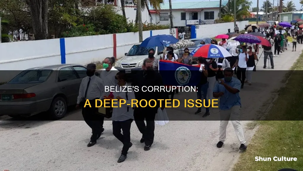 how corrupt is belize