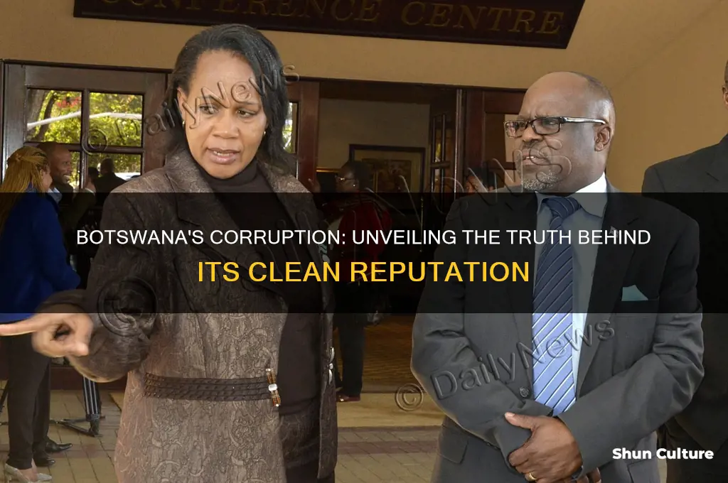 how corrupt is botswana