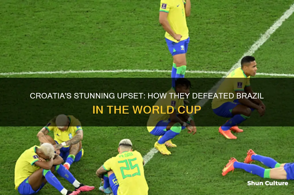 how croatia beat brazil