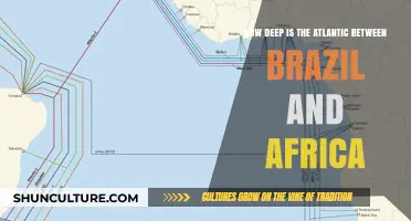 Atlantic Depths: Exploring Brazil-Africa Ocean Floor Distance and Mysteries