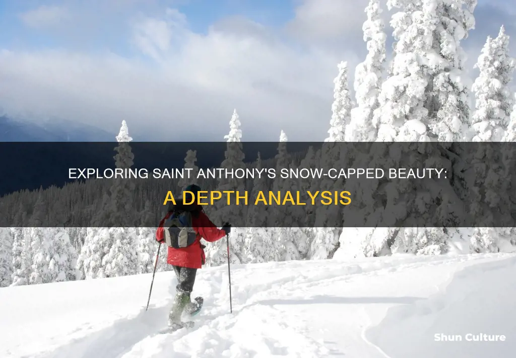 how deep is the snow in saint anthoney austria