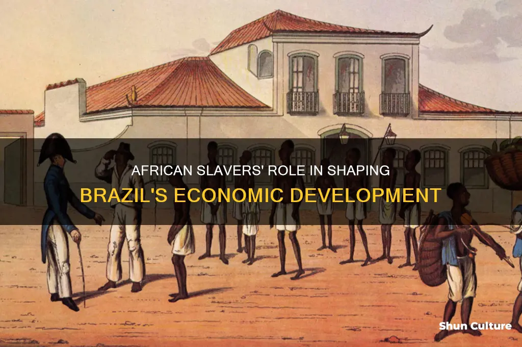 how did african slavers help brazil to develop