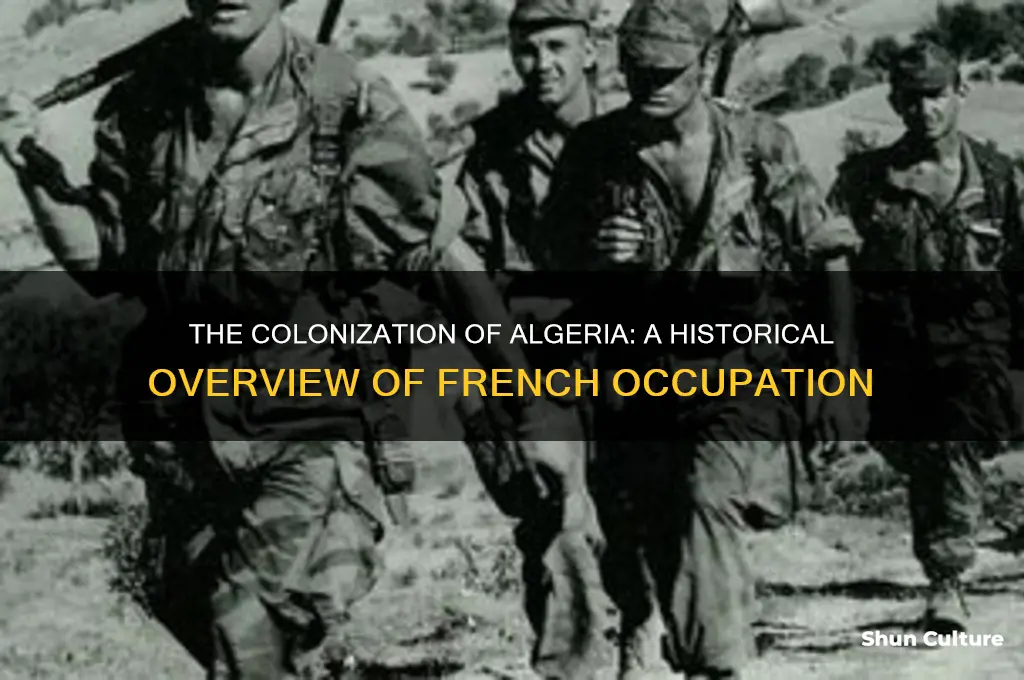 how did algeria get colonized