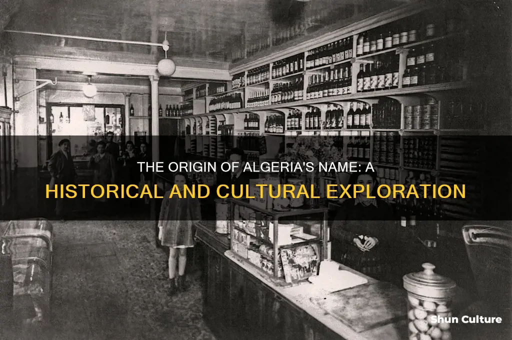 how did algeria get its name