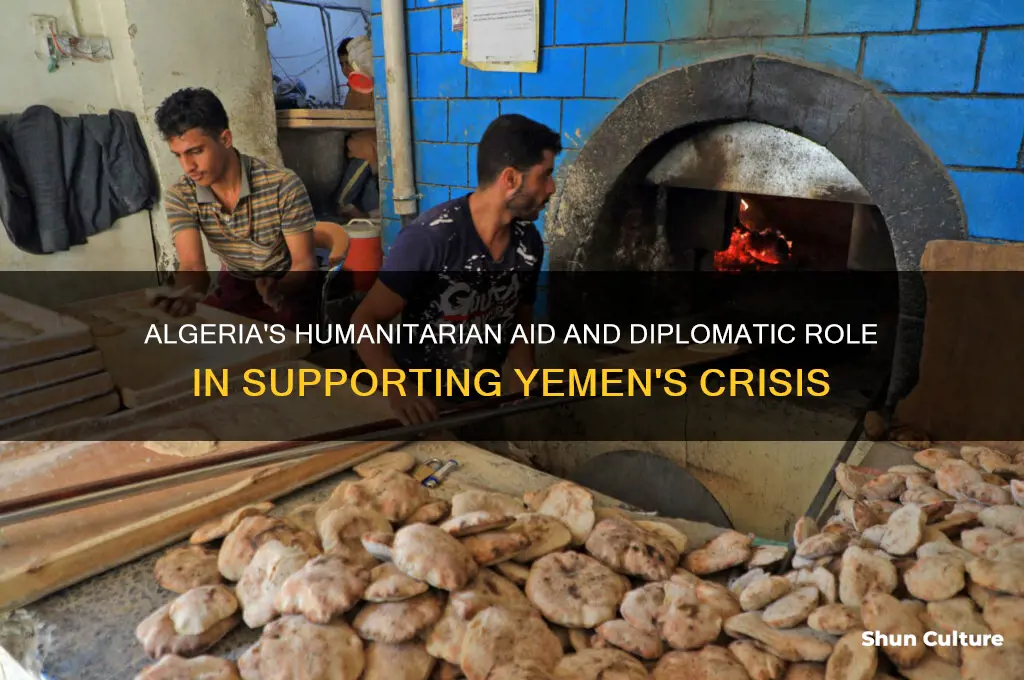 how did algeria help support yemen