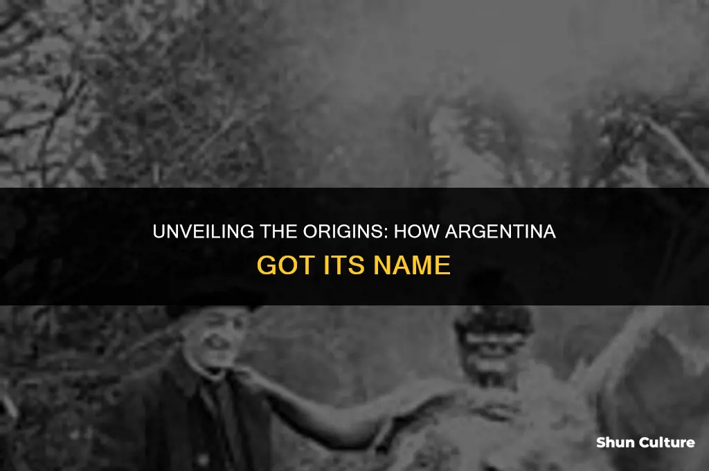 how did argentina get its name