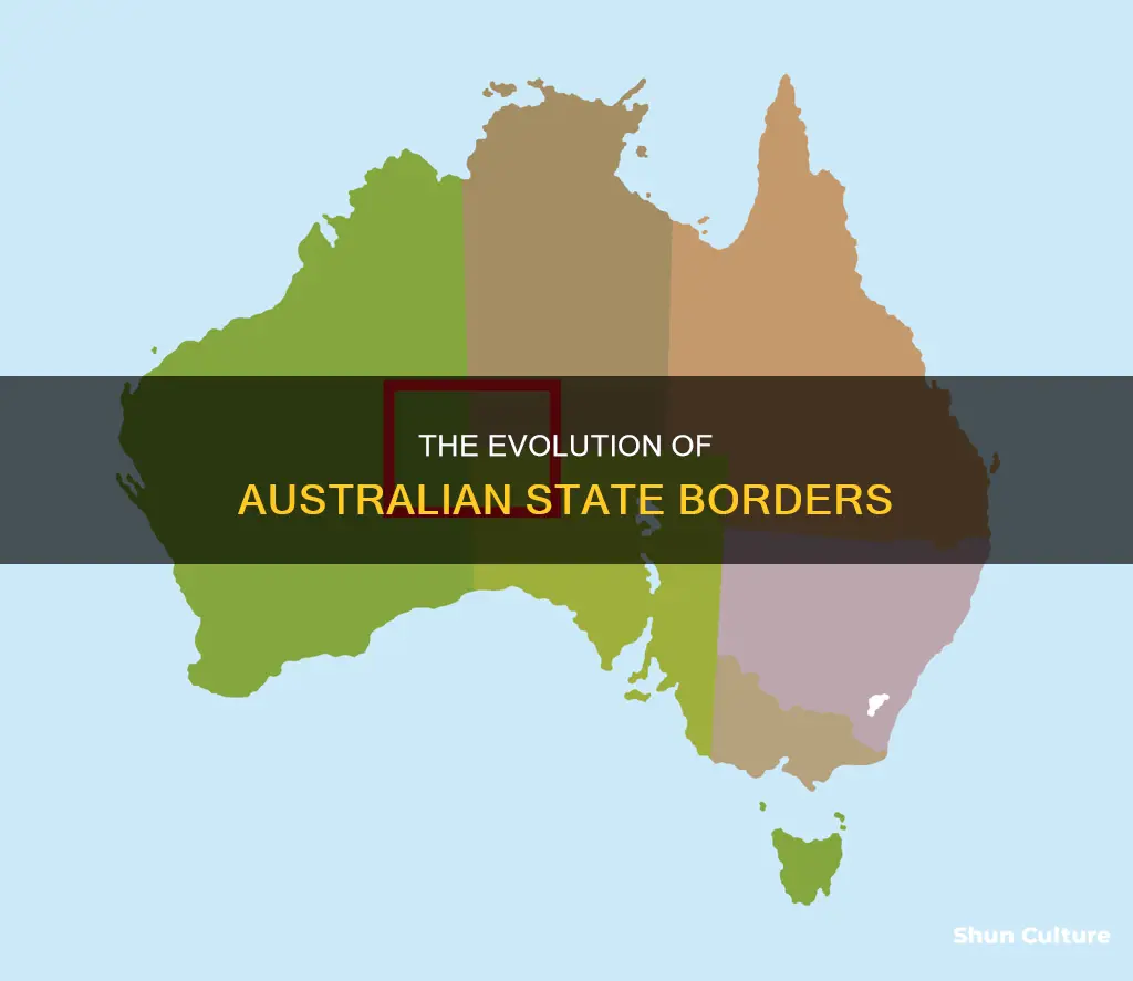 how did australian states got their borders