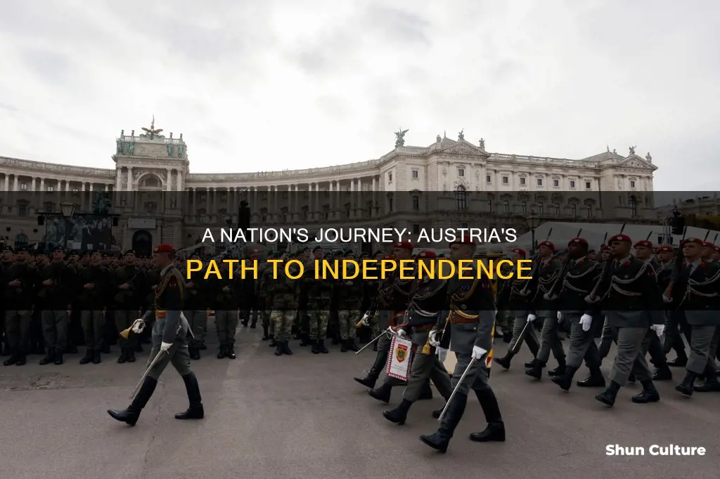 how did austria become independent