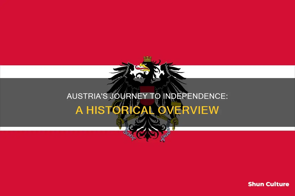 how did austria gain its indapendence