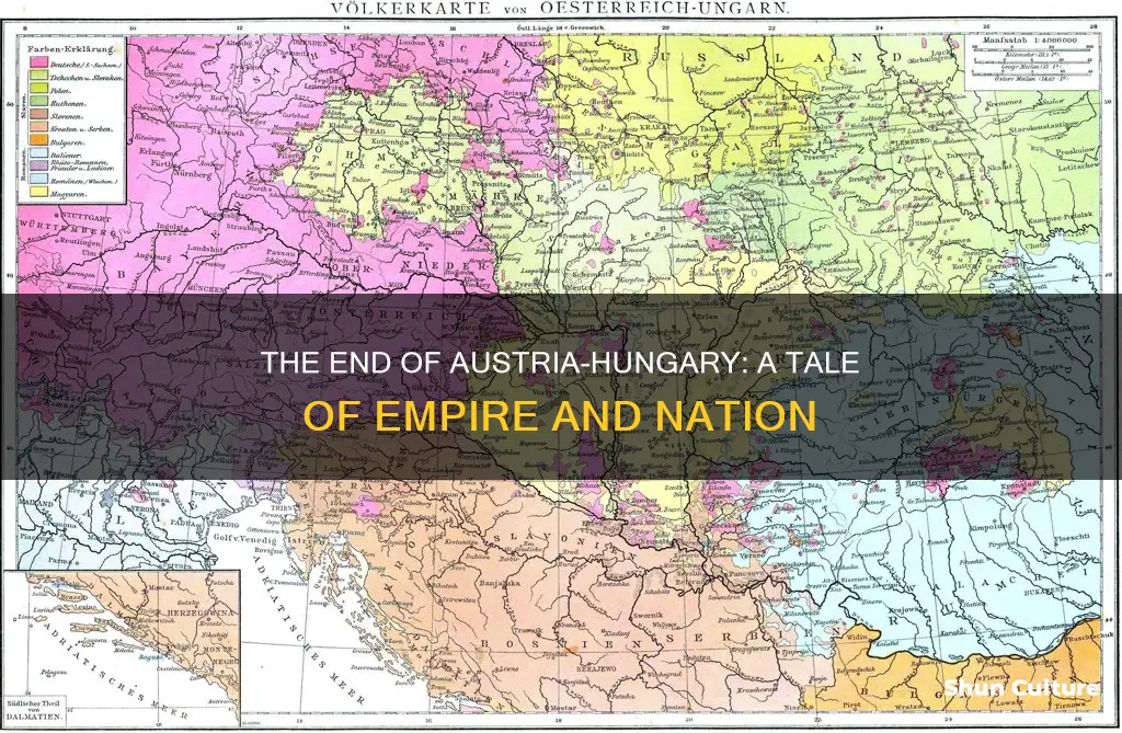 how did austria hungary split