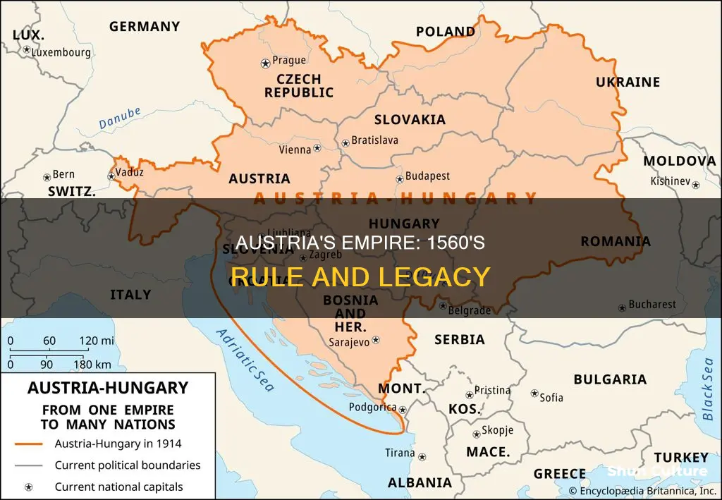 how did austria run their empire in 1560