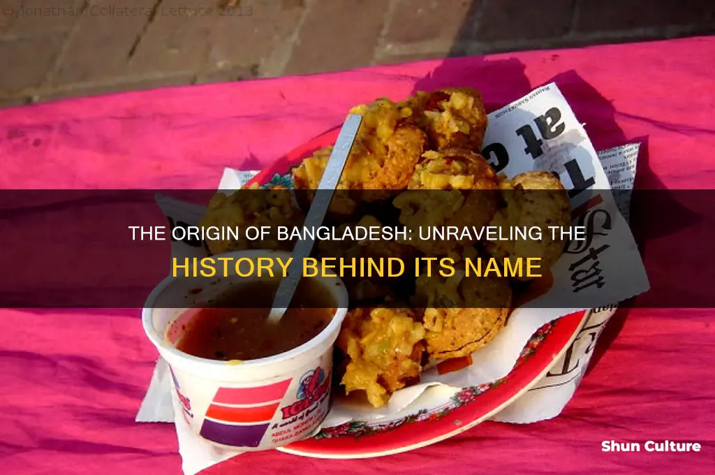 how did bangladesh get its name