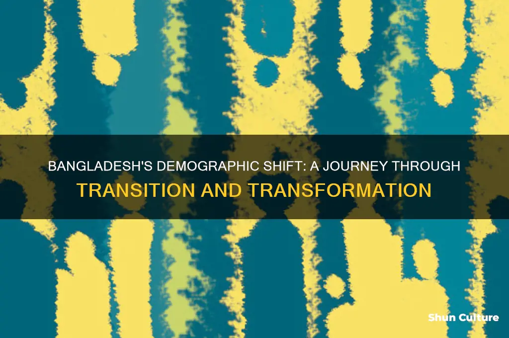 how did bangladesh go through their demographic transition