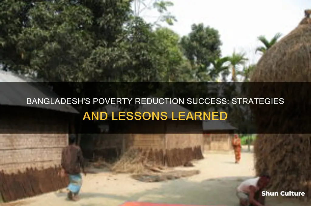 how did bangladesh reduce poverty
