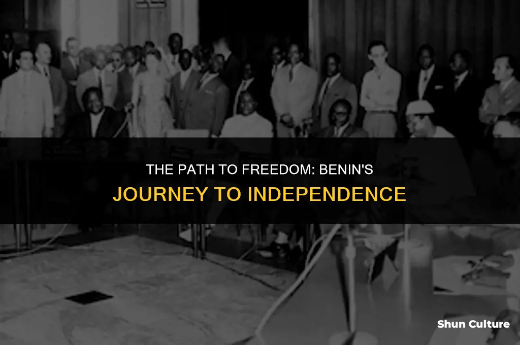 how did benin gain independence