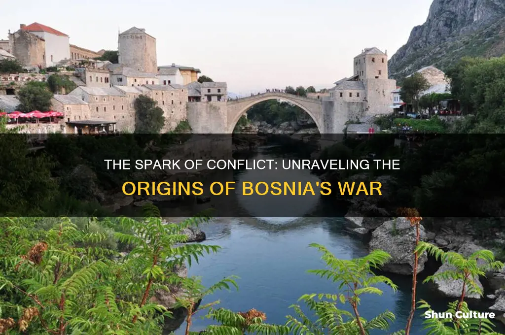 how did bosnia war start